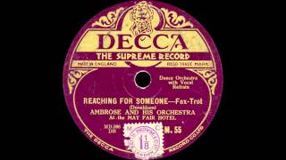 Ambrose and his Orchestra (at the May Fair Hotel, London) - Reaching For Someone - 1929 screenshot 4