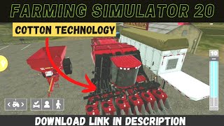 Farming Simulator 20 Cotton Fs 20 Mods Fs20 Mod Apk Download