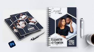 Wedding Jotter Design in Photoshop | Photoshop Tutorial 2024
