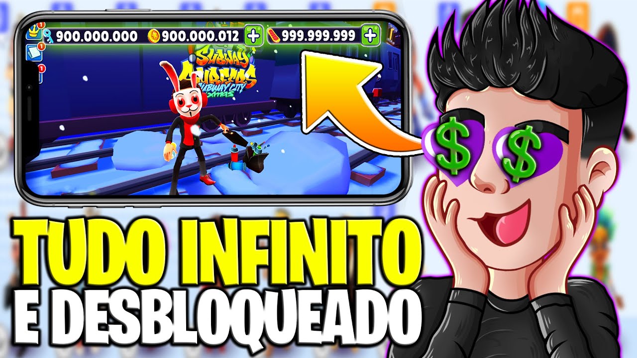 ✓ COMO TER MOEDAS E CHAVES INFINITAS NO SUBWAY SURFERS - 100% DESBLOQUEADO  E ATUALIZADO [2023].