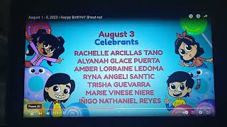 Yey Happy Birthyey August 2023