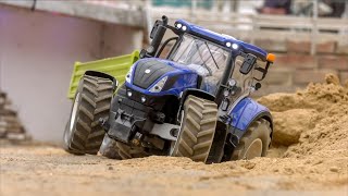 RC TRACTORS GET STUCK, RC FARMING, RC TRACTOR ACTION!