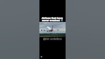 Airlines that have never crashed ✈️ [part 3] #airlines #plane #shorts