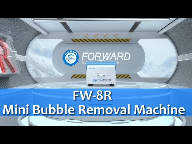 FW-8R Mini Bubble Removal Machine for mobile phone LCD Repair丨