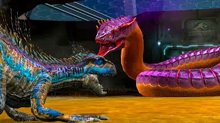 INDORAPTOR, INDORAPTOR GEN 2 VS OUROBOROS 66 -Jurassic World The Game | DINO KING 210919