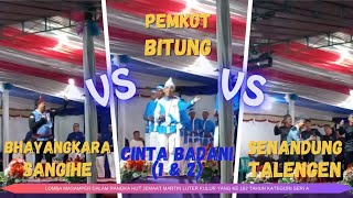 BHAYANGKARA VS PEMKOT BITUNG VS TALENGEN || LAGU CINTA BADANI 1 & 2