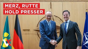 LIVE | Merz and Rutte Brief Press in Berlin After Closed-Door NATO Talks | VERTEX