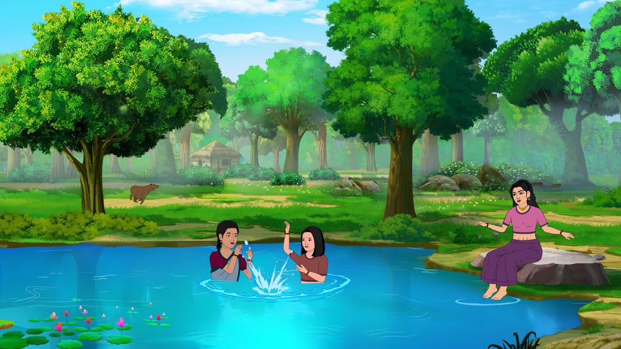 श्रापित कुंड और तकदीरवाली सहेलियाँ | Hindi Kahaniyan | Moral Stories | Jadui kahani | Panchtantra