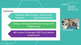 27 Nov 2020 - A Middleton - Current ethical issues in genomics (full talk)