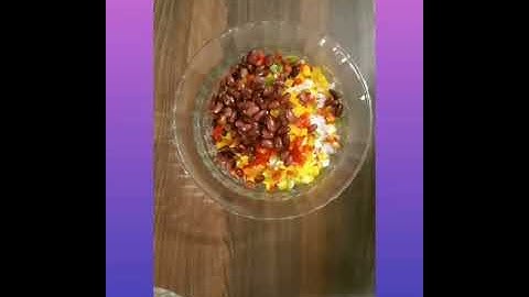 Corn Salsa । easy recipe to munch on ( Party snack )