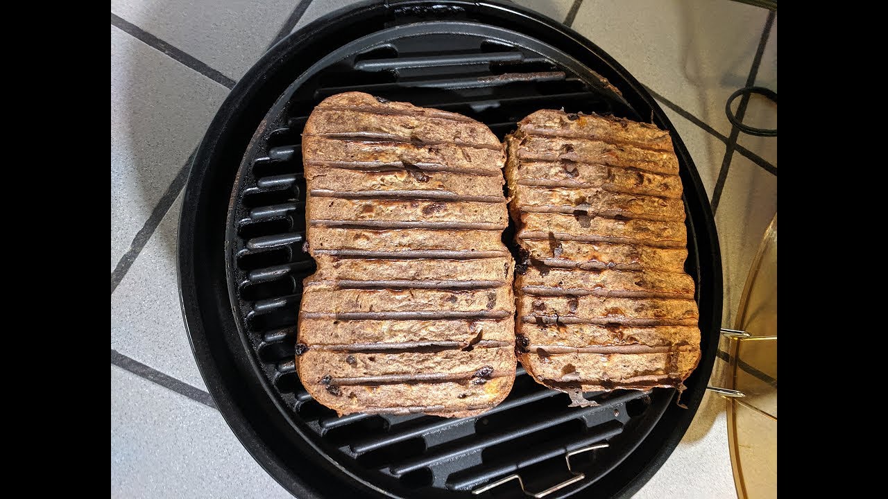 Grilled French Toast Recipe, NuWave Primo Grill Oven YouTube