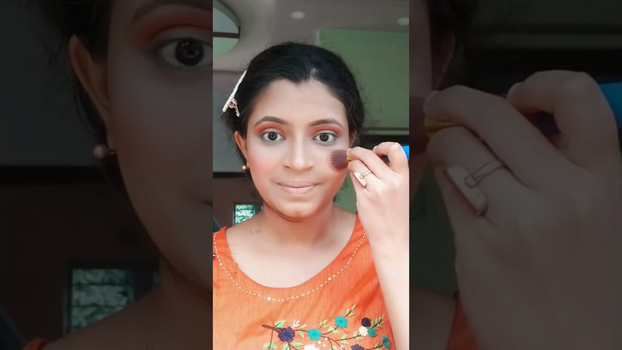 Independence day inspired makeup look | simple Independenceday makeup look | 