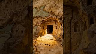 ज़मीन के अंदर छुपा है पूरा शहर #turkeyfacts#undergroundcity#derinkuyu#worldfacts#amazingfacts#