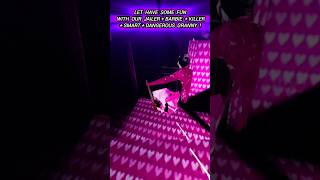 Fun with barbie granny in chapter - 1 #trending #viral #funny #gaming #ytshorts #youtubeshorts #fun