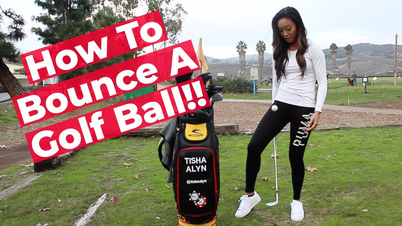 Basic Golf Tricks How To Bounce A Golf Ball!! YouTube