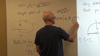Intro Complex Analysis, Lec 35, Residue Theorem Examples, Principal Values of Improper Integrals
