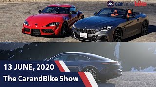 BMW Z4 vs Toyota Supra, Porsche Taycan Review | The Car And Bike Show screenshot 5
