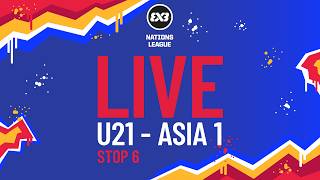 LIVE 🔴 FIBA 3x3 Nations League 2026 - U21 Asia - Stop 6 | Pool Phase | #3x3Basketball