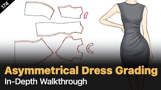 Celebrity 2” Grading for Asymmetrical Dress Patterns: Avoid These Mistakes [Pattern Making Tutorial] Profile
