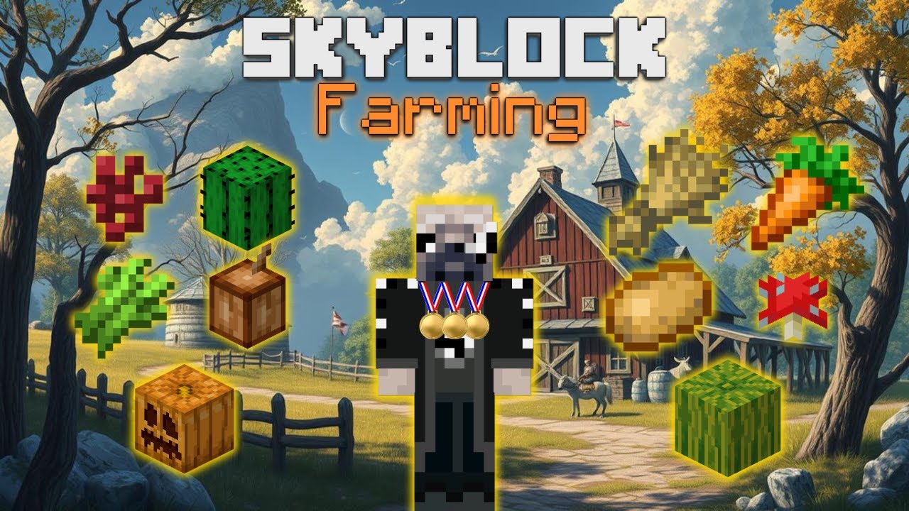 Getting GOLD in Every Contest | (Hypixel Skyblock) [32]