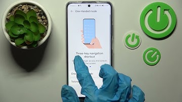 HUAWEI NOVA Y90 - How To Enter One Handed Mode