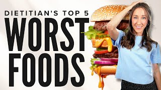 Dietitian's Top 5 Worst Foods For High Cholesterol.