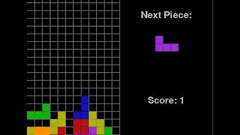 Tetris - Python and Pygame