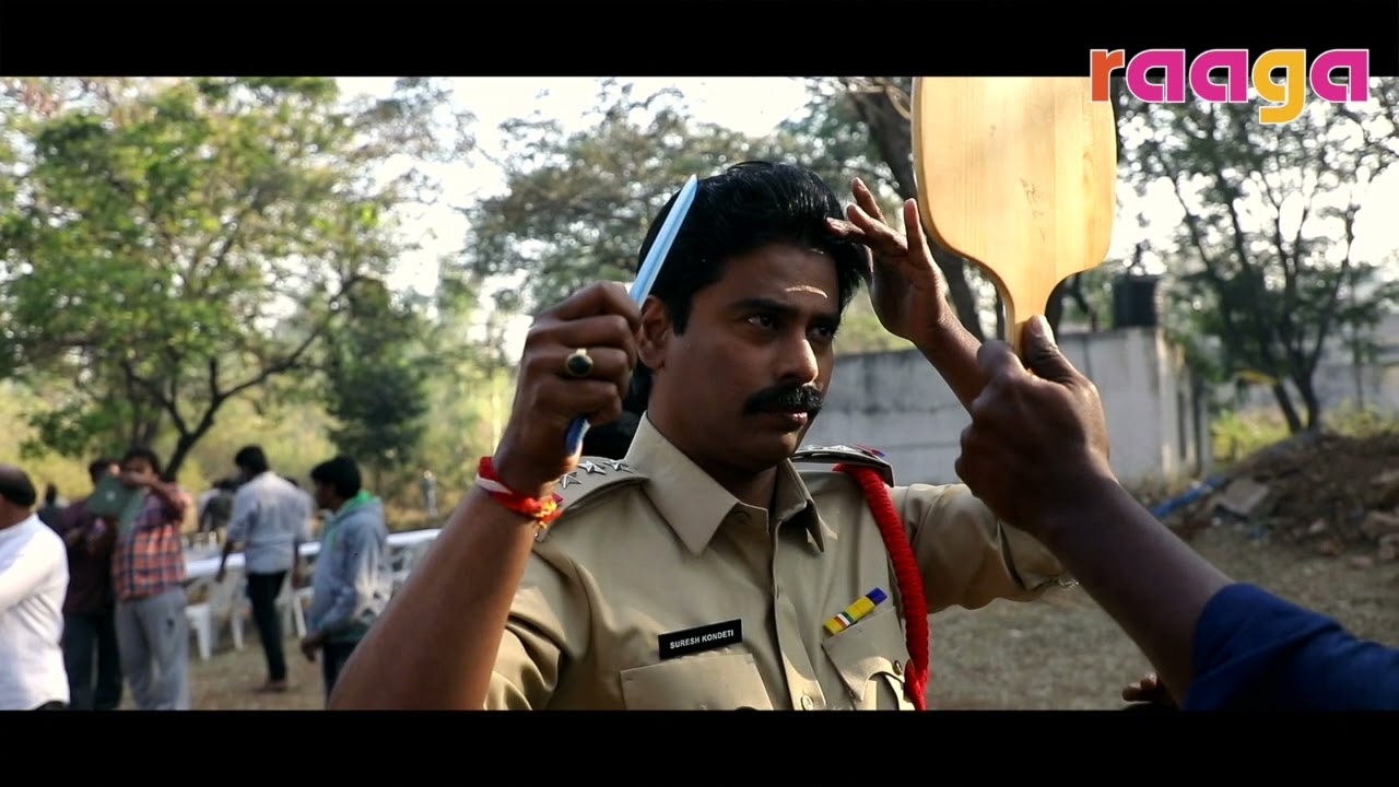 Making Video Of SureshKondeti As Powerful Police Officer In Rudrakshapuram ||Raagatv
