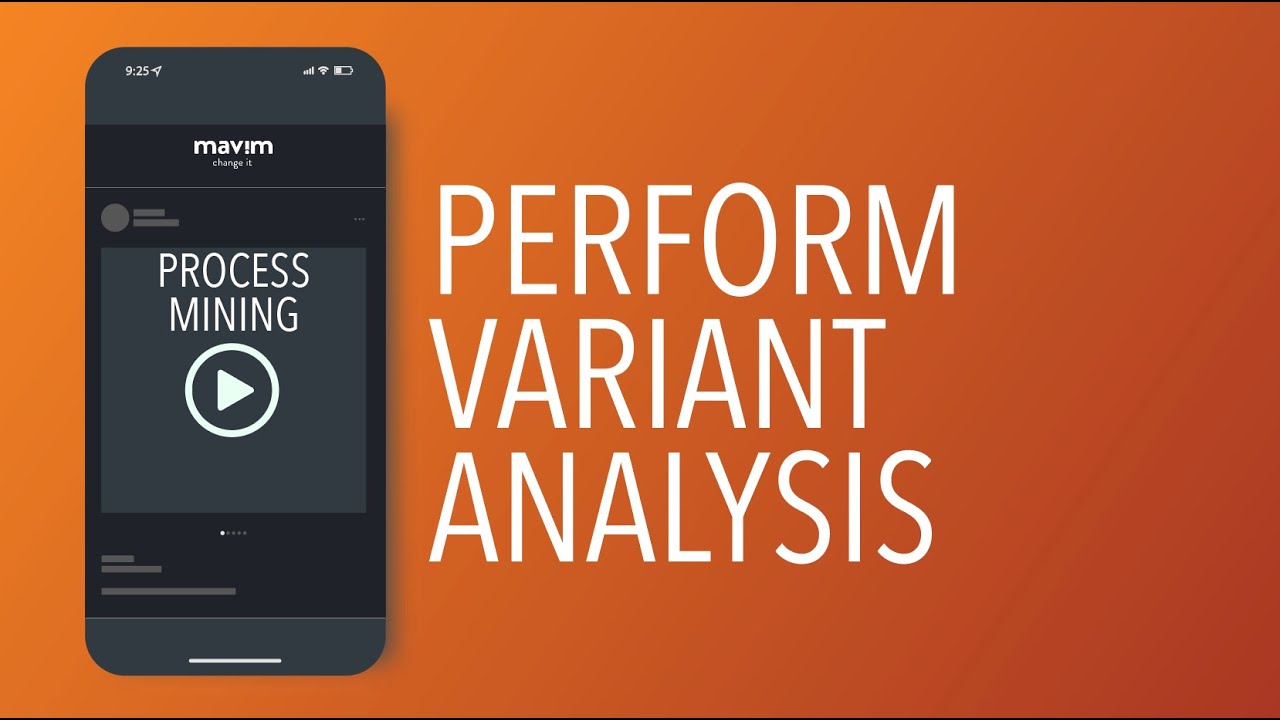 Perform Variant Analysis in Mavim Process Mining - YouTube