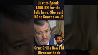 Ted Cruz speaks in English for the folks 😂 | #politics #trump #conservative #news #politicalnews