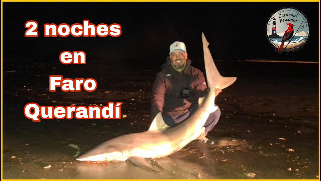 2 Noches en Faro Querandí pescando Tiburones y comiendo!