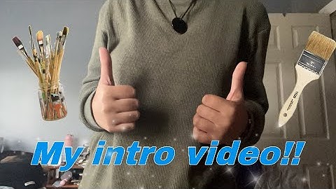 My intro and first video!! Check description!