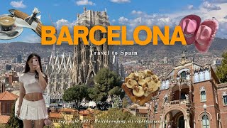 🇪🇸N번째 바르셀로나 여행 브이로그 (사그라다 파밀리아 + 호안미로 미술관 + 까사바트요 + 산파우 병원) 스페인 혼자 최고야 짜릿해