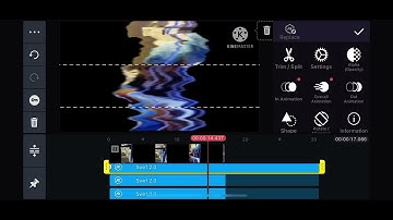 How to make TV simulator on kinemaster ( weird different and with antimations )