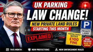 🛑 UK Parking Law Change   New Private Land Rules Starting This Month Explained