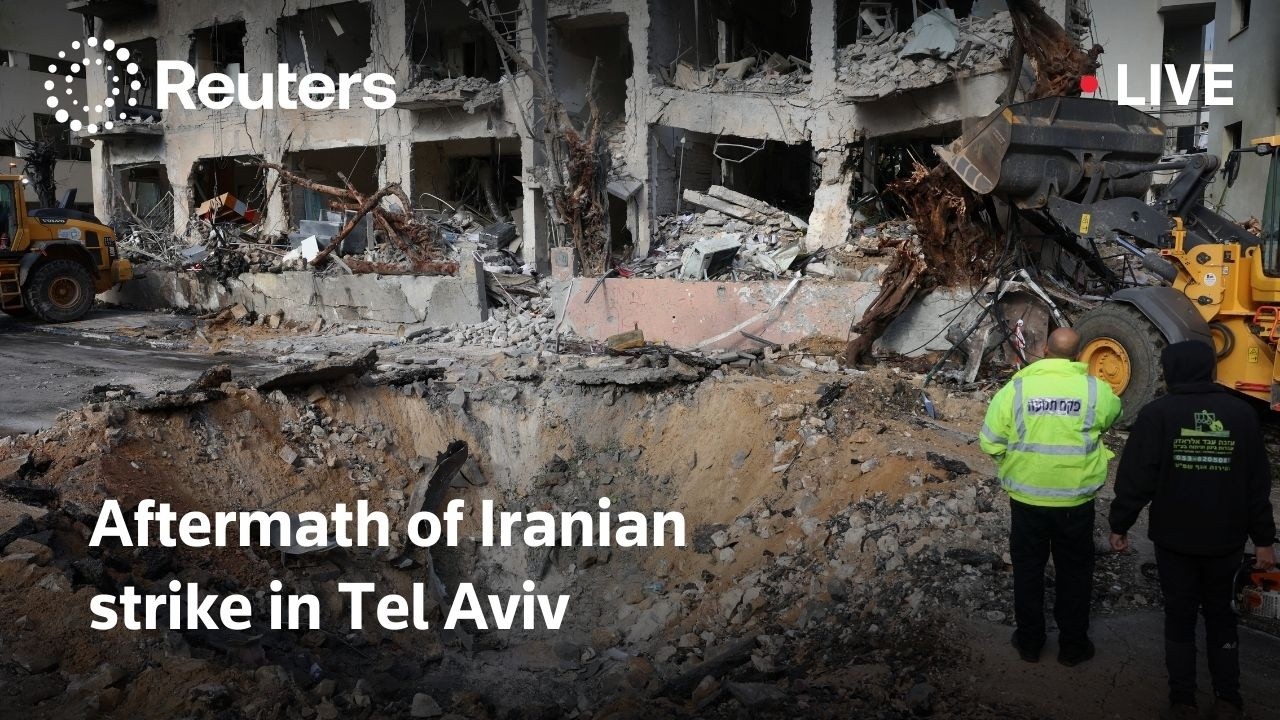 LIVE: Aftermath of Iranian strike in Tel Aviv