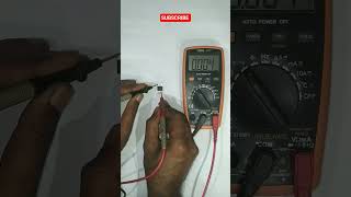 Bed mosfet test with digital analog meter #alltechtips #shortsvideo #experiment #electronics