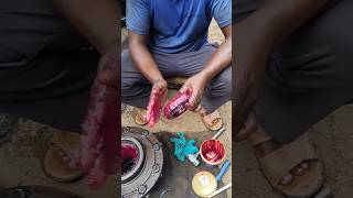 "Wheel Hub greasing! వీల్ గ్రీజింగ్" #automobile #mechanic #shortsfeed #shorts #youtubeshorts