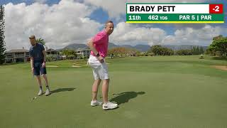 Full Round of Golf Played at Princeville Makai Golf Club in Kauai, Hawaii on 14 June 2022
