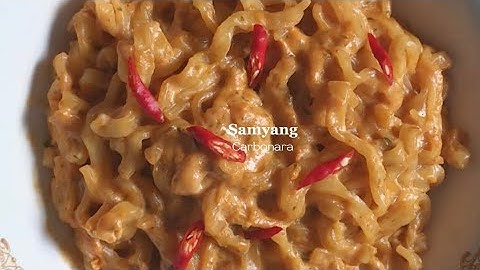 Procedure Text- How to make Samyang Carbonara