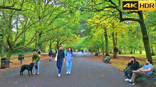 Regent’s Park London Autumn- Oct 2024 | London Autumn Walk[4K HDR]
