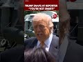 Trump Clashes With Reporter Over Ballroom Project Cost During Heated Exchange