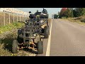 Покатушки на квадроцикле Stels leopard 500 и avantis hunter 110
