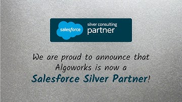 Algoworks Becomes Salesforce Silver Consulting Partner | Partnership | - Algoworks