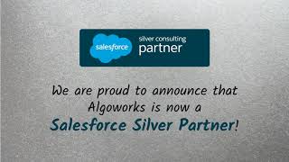 Algoworks Becomes Salesforce Silver Consulting Partner | Partnership | - Algoworks