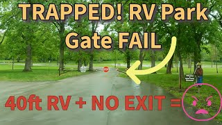 Kankakee River State Park Campground Review | RV Gate Disaster & Aurora Borealis