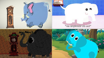 HICKORY DICKORY DOCK||effects: cell shader, square halftone, stained glass, chromatic glitch