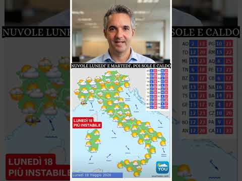 Video ? METEO: Ultimi temporali e poi arriva il CALDO ESTIVO! ??