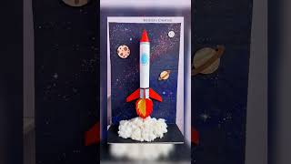 3d Model of rocket #creative #satisfying #shorts #3d #craft #diy #3dmodel #viral #trending