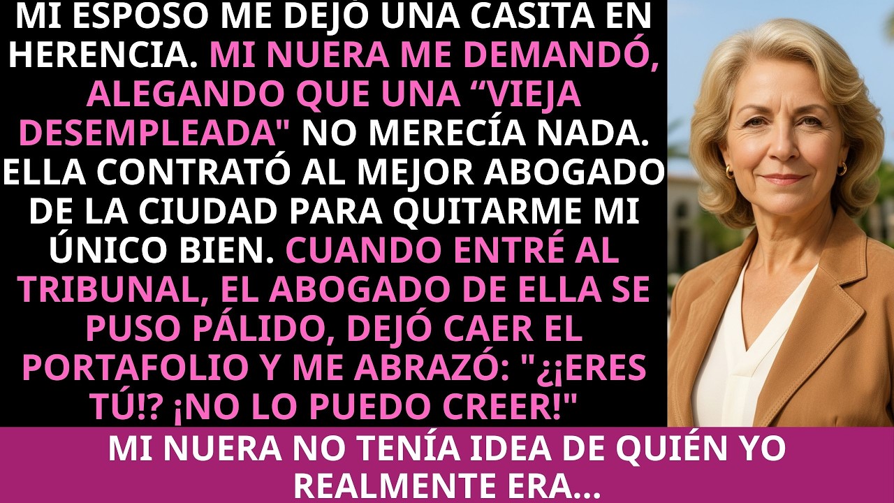 “¡Ella es una desempleada!” se burló mi nuera en el tribunal. El juez de ella me reconoció como su…